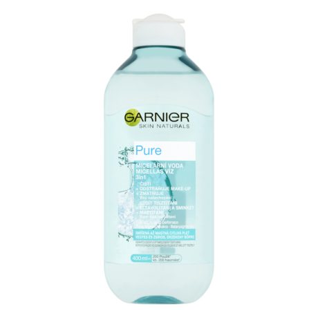 GARNIER Skin Micellás víz 400 ml pure problémás bőrre 3in1