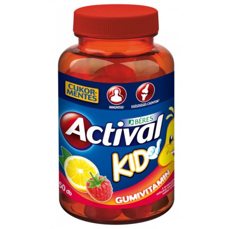 BÉRES ACTIVAL KID gumivitamin 50 db